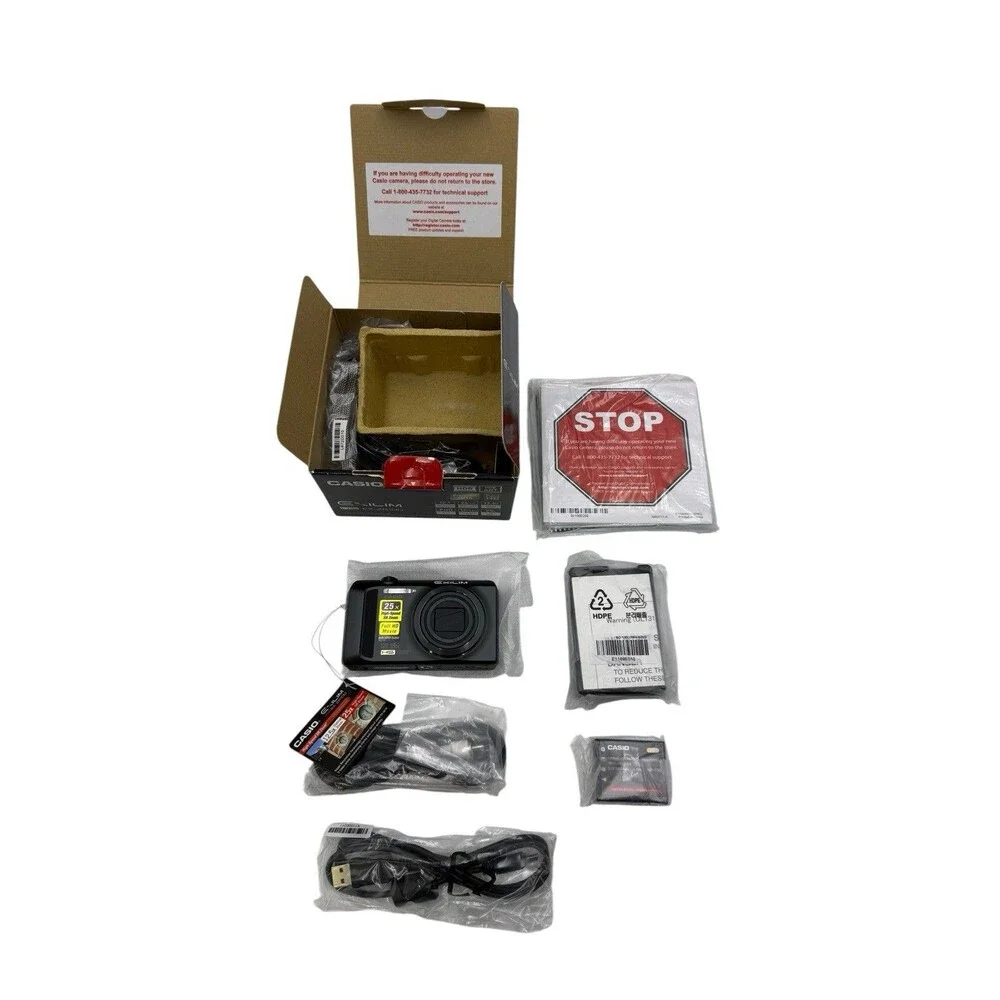CASIO EXILIM EX-ZR100 Compact Digital Camera - New Open Box